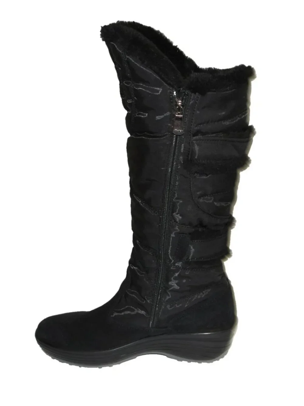 New! Pajar Carmin Waterproof Faux Fur Boot Black Size 42 EUR 11 US DD17